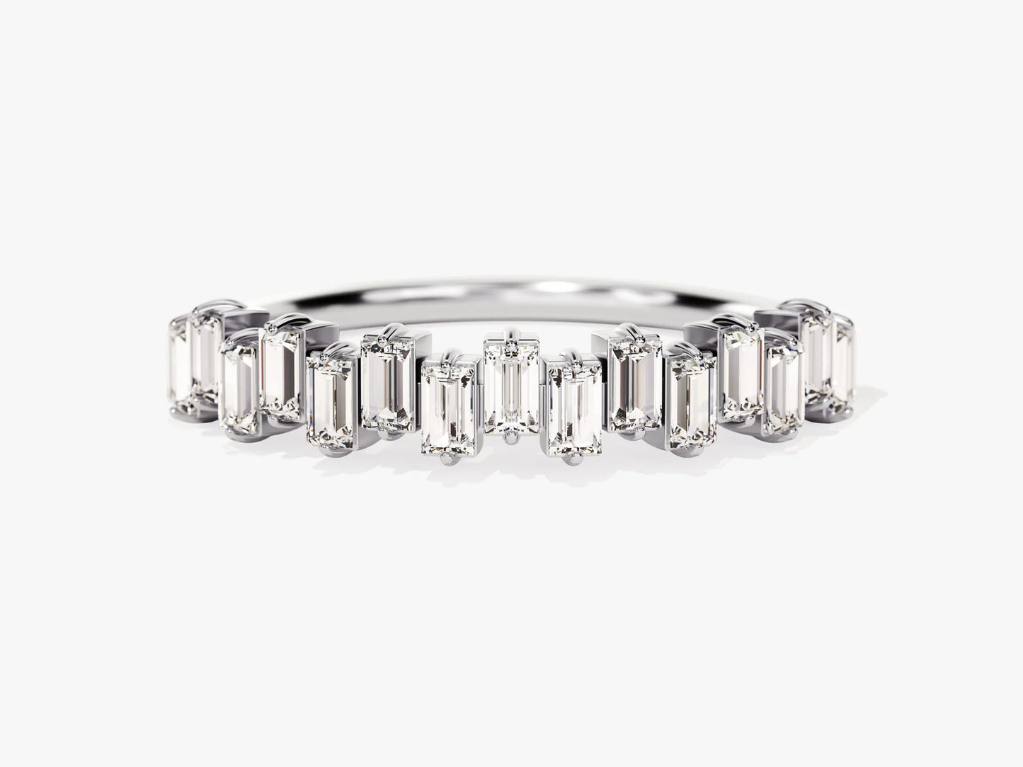 Puro Mini Baguette Diamond Band